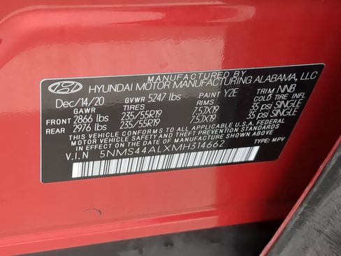 Used 2021 Hyundai Santa Fe Limited image 35