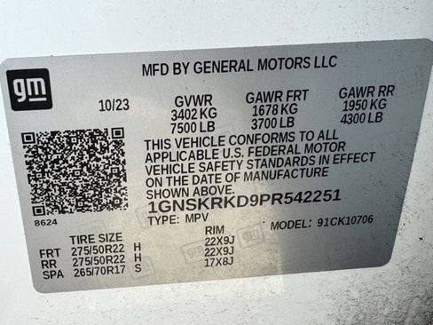 Used 2023 Chevrolet Tahoe RST w/ Luxury Package image 37