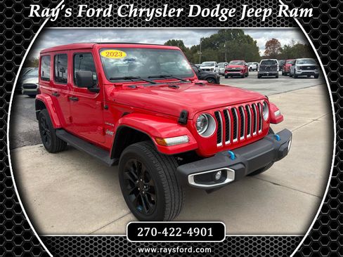 Used 2023 Jeep Wrangler Sahara image 1