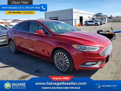 Used 2017 Ford Fusion SE w/ Fusion SE Technology Package image 5
