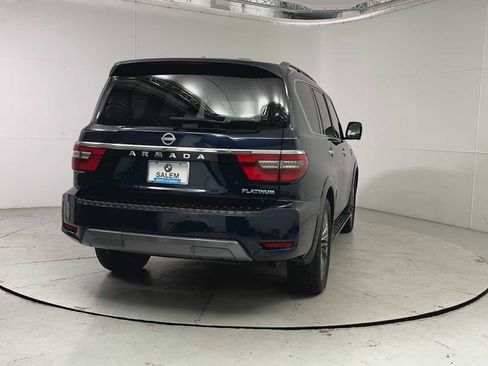 Used 2024 Nissan Armada Platinum w/ Captain's Chairs Package AWD/4WD image 2