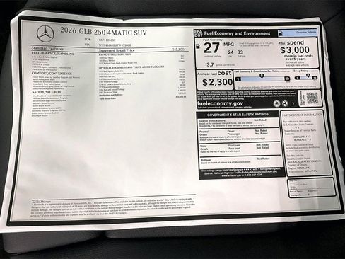 New 2026 Mercedes-Benz GLB 250 4MATIC image 19