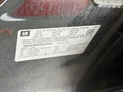 Used 2017 GMC Terrain SLT FWD image 19