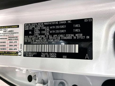 Certified 2023 Lexus RX 350 Premium Plus w/ Cold Area Package image 19