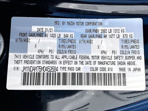 Used 2021 MAZDA MX-5 Miata RF Grand Touring image 30