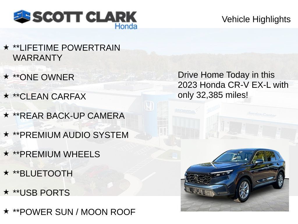 Used 2023 Honda CR-V EX-L image 11