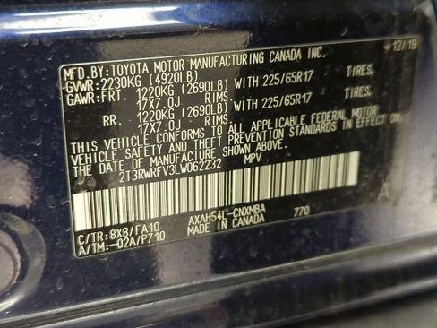 Used 2020 Toyota RAV4 XLE w/ Convenience Package image 29