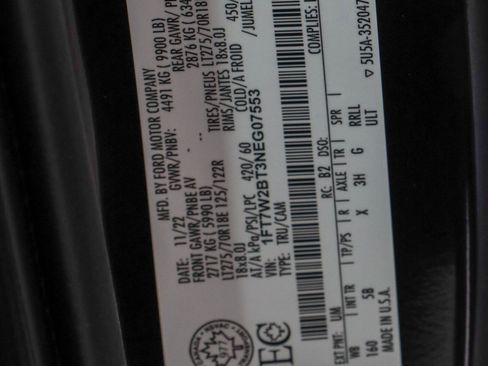 Used 2022 Ford F250 Lariat w/ Lariat Ultimate Package image 34