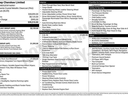 Used 2014 Jeep Cherokee Limited w/ Technology Group image 10