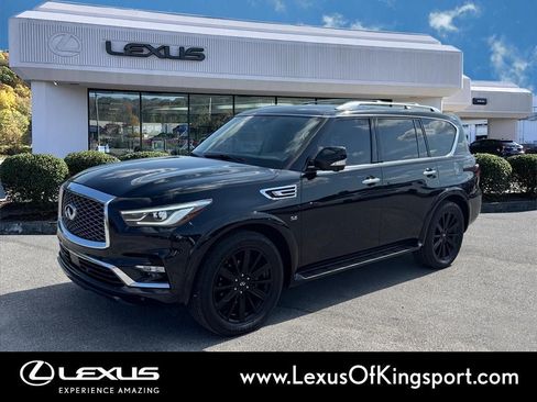 Used 2019 INFINITI QX80 Luxe w/ All-Season Package AWD/4WD image 1