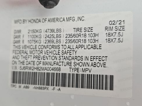 Used 2021 Honda CR-V EX-L image 36