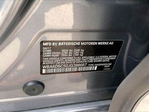 Used 2018 BMW 650i Gran Coupe xDrive image 37