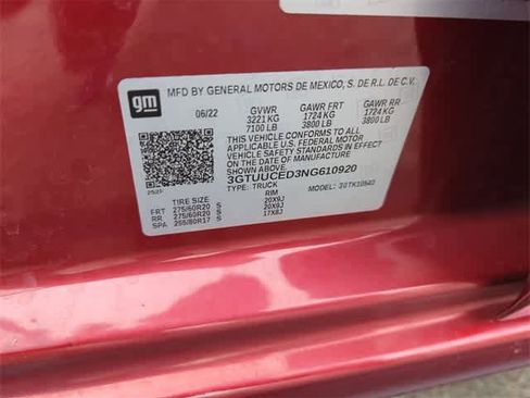 Certified 2022 GMC Sierra 1500 Elevation w/ Elevation Premium Package image 34