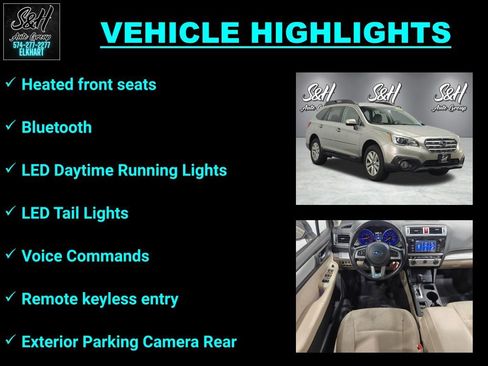 Used 2017 Subaru Outback 2.5i Premium AWD/4WD image 3