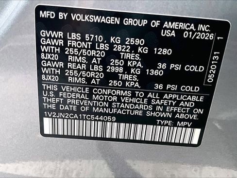 New 2026 Volkswagen Atlas SE image 18