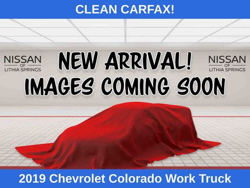 Used 2019 Chevrolet Colorado W/T w/ WT Convenience Package RWD image 1