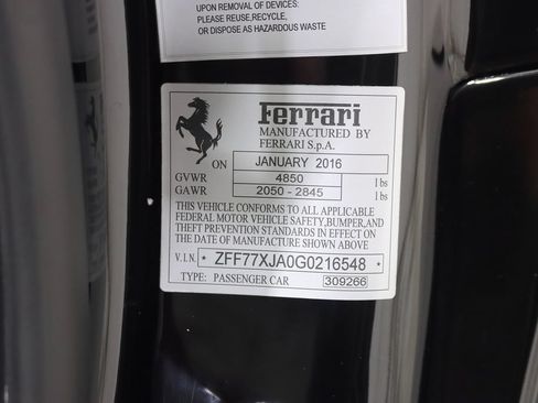 Used 2016 Ferrari California T RWD image 35