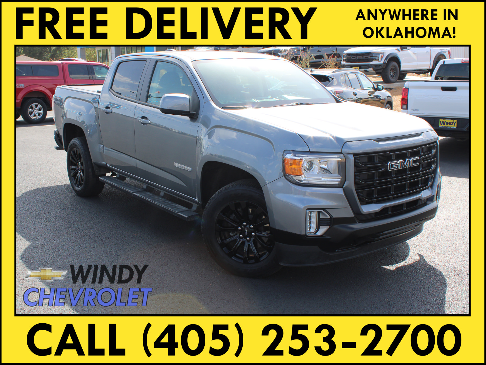 Used 2022 GMC Canyon Elevation w/ Elevation Premium Package AWD/4WD image 1