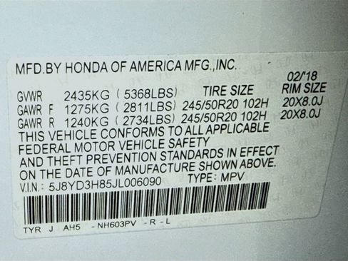 Used 2018 Acura MDX FWD w/ Advance Package image 31