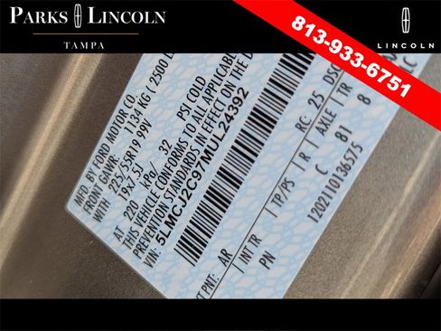 Certified 2021 Lincoln Corsair Reserve w/ Elements Package image 32