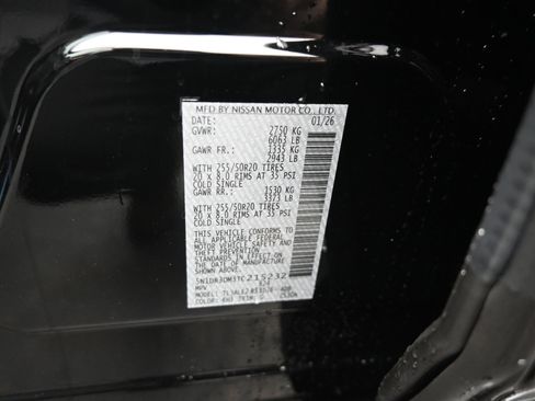 New 2026 Nissan Pathfinder Platinum w/ Cargo Package FWD image 10