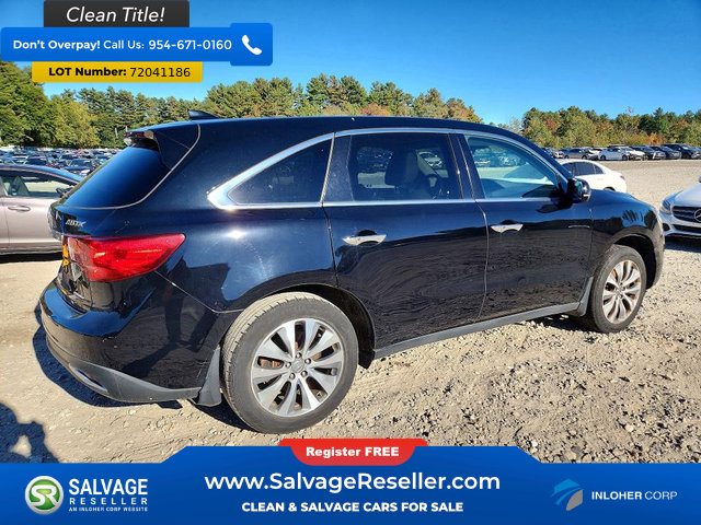 Used 2016 Acura MDX w/ Tech & Entertainment Pkg AWD/4WD image 4