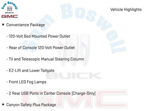 New 2026 GMC Canyon Elevation RWD image 2
