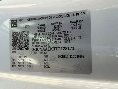 New 2026 Chevrolet Silverado 1500 W/T w/ Trailering Package image 21