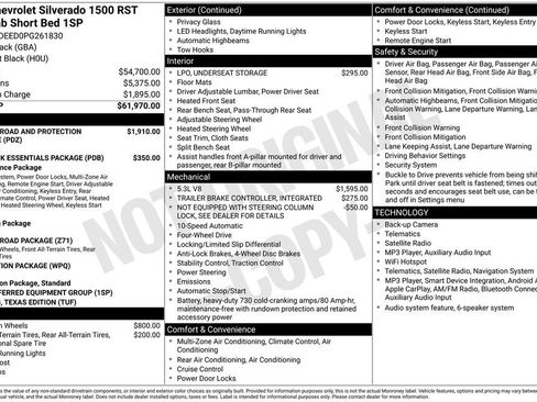 Used 2023 Chevrolet Silverado 1500 RST AWD/4WD image 36