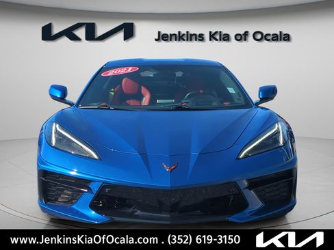 Used 2021 Chevrolet Corvette Stingray Preferred Cpe w/ 2LT image 7