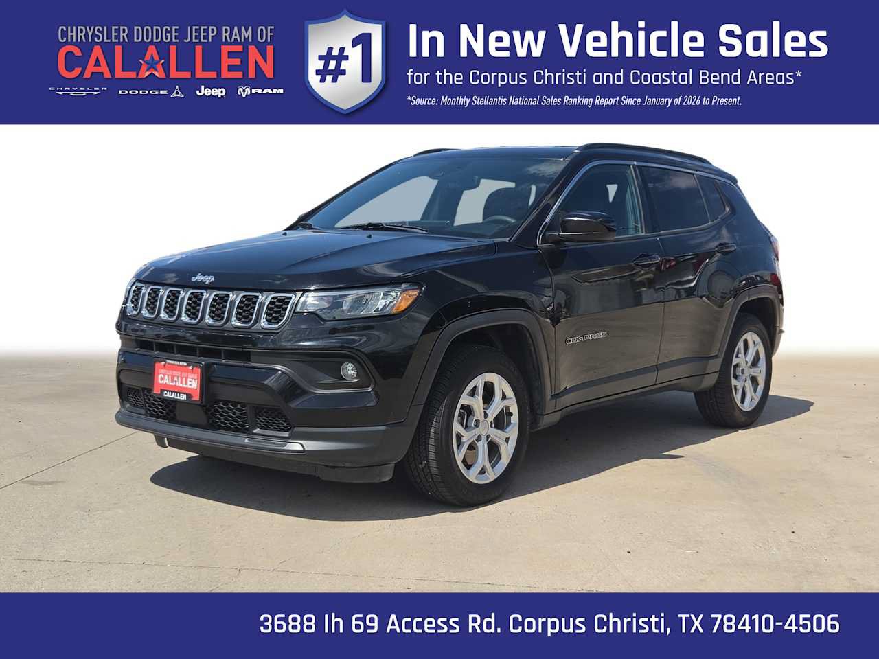 Used 2024 Jeep Compass Latitude AWD/4WD image 1