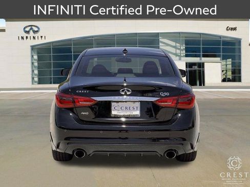 Certified 2023 INFINITI Q50 Luxe w/ Cargo Package AWD/4WD image 5