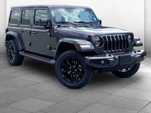 Used 2021 Jeep Wrangler Unlimited Sahara AWD/4WD image 1