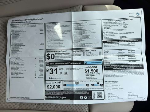 New 2026 BMW 228i w/ Technology Package FWD image 27