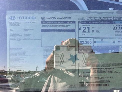 New 2026 Hyundai Palisade Calligraphy image 13