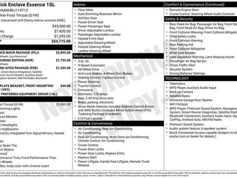 Used 2024 Buick Enclave Essence w/ Experience Buick Package AWD/4WD image 26