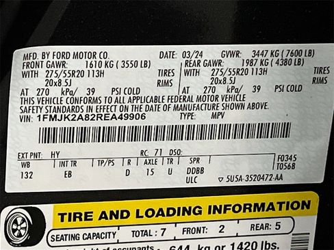 Used 2024 Ford Expedition Max Limited image 35