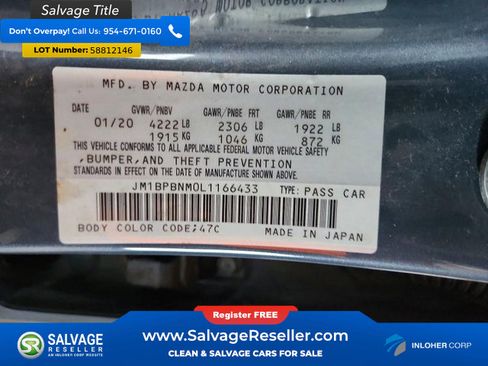 Used 2020 MAZDA MAZDA3 AWD Hatchback w/ Appearance Package image 16