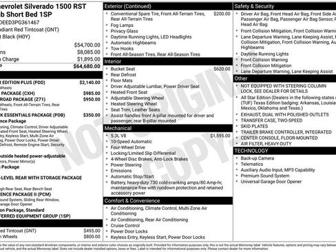 Certified 2023 Chevrolet Silverado 1500 RST w/ All Star Edition Plus image 11