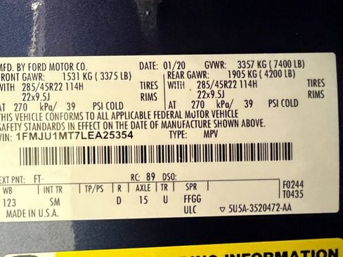 Used 2020 Ford Expedition Platinum image 16