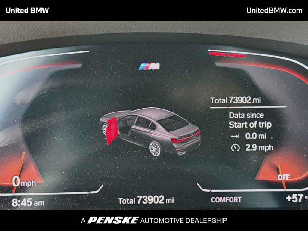 Used 2020 BMW 740i w/ M Sport Package RWD image 14