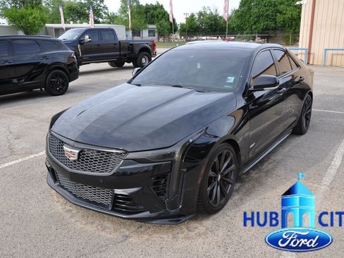 Used 2022 Cadillac CT4 V Blackwing w/ Driver Assist Package RWD image 1