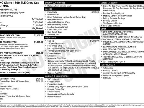 Certified 2021 GMC Sierra 1500 SLE w/ X31 Off-Road Package AWD/4WD image 5