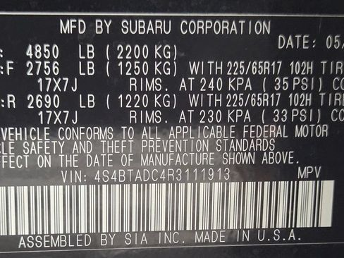 Used 2024 Subaru Outback Premium AWD/4WD image 33