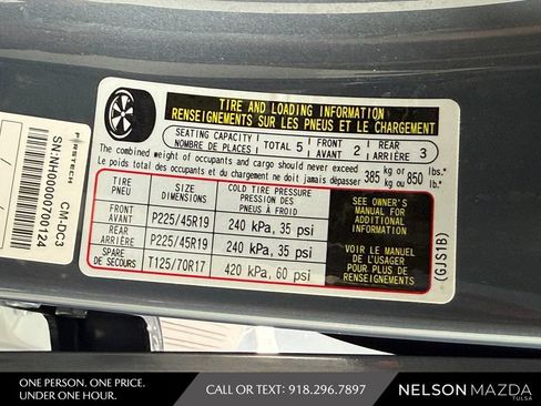 Used 2021 MAZDA MAZDA6 Carbon Edition FWD image 54