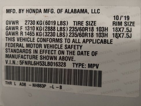 Used 2020 Honda Odyssey EX image 33