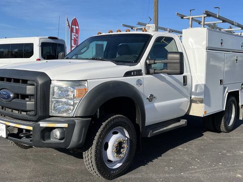 Used 2012 Ford F550 4x4 Regular Cab Super Duty w/ Payload Upgrade Pkg image 1