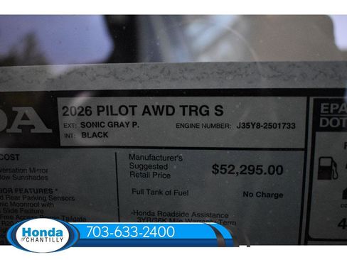 New 2026 Honda Pilot Touring image 38