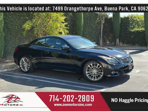 Used 2012 INFINITI G37 Convertible w/ Premium Pkg RWD image 2