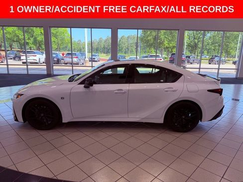 Certified 2024 Lexus IS 350 F Sport w/ Blackout Package RWD image 5